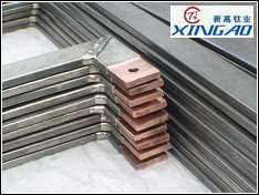 各种规格钛铜复合导电板